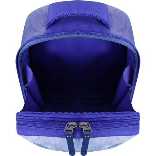 Шкільний рюкзак Bagland Turtle 534 синій (0013466): Корпус рюкзака каркасний