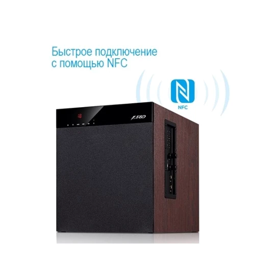 Акустическая система F&D T-400X Black: Материал корпуса МДФ