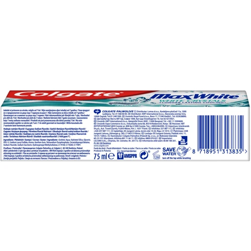 Colgate Max White Crystals Зубная паста 75 ml: Возраст Без ограничений