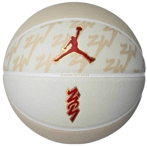 Мяч для игры Nike JORDAN ALL COURT 8P Z WILLIAMSON DEFLATED TEAM GOLD/WHITE/METALLIC GOLD/UNIV баскетбольный size 7