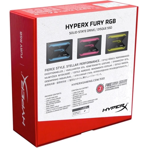 Kingston HyperX Fury RGB SSD Bundle 480 GB (SHFR200B/480G) фото 5