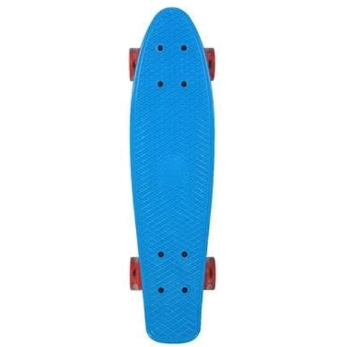 Скейтборд AWAII SK8 Vintage 22.5 "з світяться колесами, синій, до 100кг