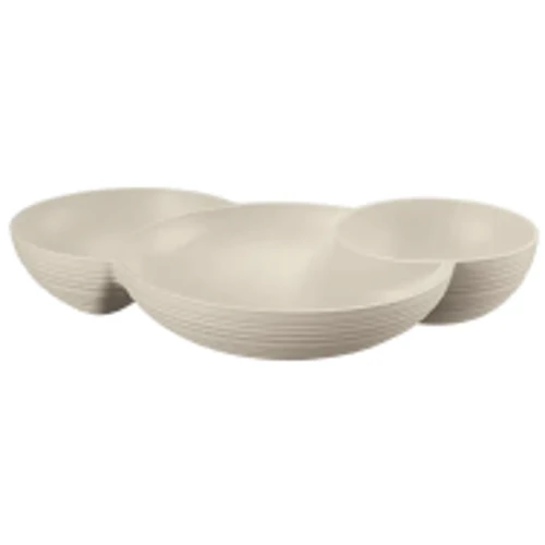 

Менажница Guzzini Tierra на три отделения серый (17120079)