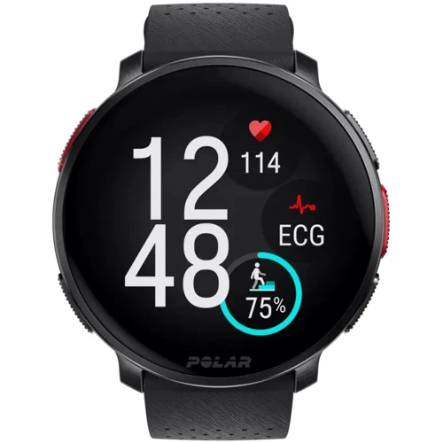 Смарт-часы Polar Vantage V3 Midnight Black: Дисплей 1.39" AMOLED (454x454)