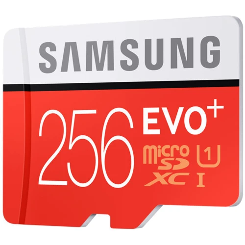 Карта памяти Samsung 256GB microSDXC Class 10 UHS-I U3 Evo Plus + adapter (MB-MC256GA/RU): Класс карты UHS-I, U3, Class 10
