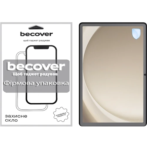 Аксессуар для планшетных ПК BeCover Tempered Glass Clear for Samsung X236 Galaxy Tab A11 Plus (713937): Цвет прозрачный