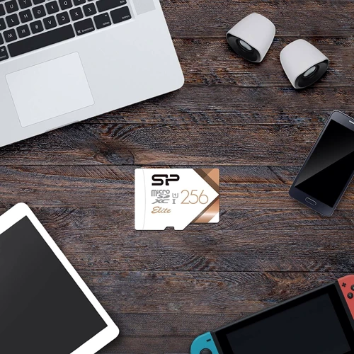 Карта пам'яті Silicon Power 256GB microSDXC Class 10 UHS-I U1 Elite + adapter (SP256GBSTXBU1V21SP): Клас карти U1, UHS-I, Class 10