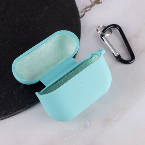 TPU Silicone Case with Carabiner Marine Green for Apple AirPods Pro 2/Pro фото 2