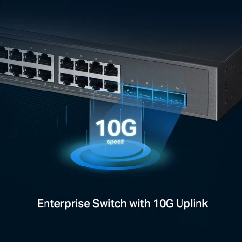 Мережевий комутатор TP-Link TL-SG3428XPP-M2: Кількість портів Gigabit Ethernet (10/100/1000) 24