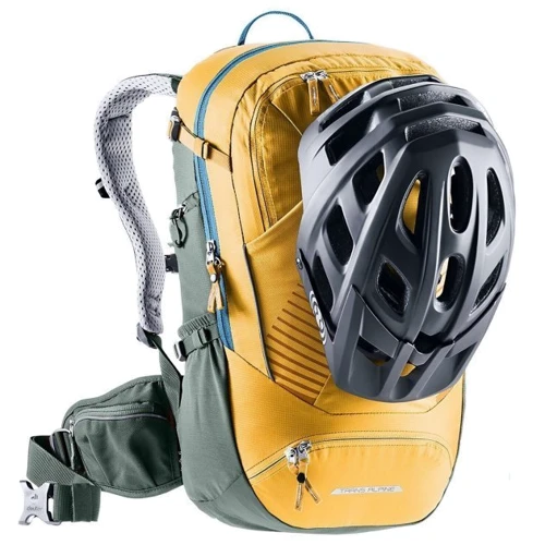 Рюкзак Рюкзак Deuter Trans Alpine 30 колір 9203 curry-ivy (3205220 9203): Додатково фіксатор для ключів, Сумісність з питною системою, світловідбиваючі елементи, Ручка для перенесення,