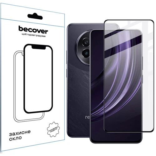 BeCover Tempered Glass Black for Realme 13 Plus 5G (712502)