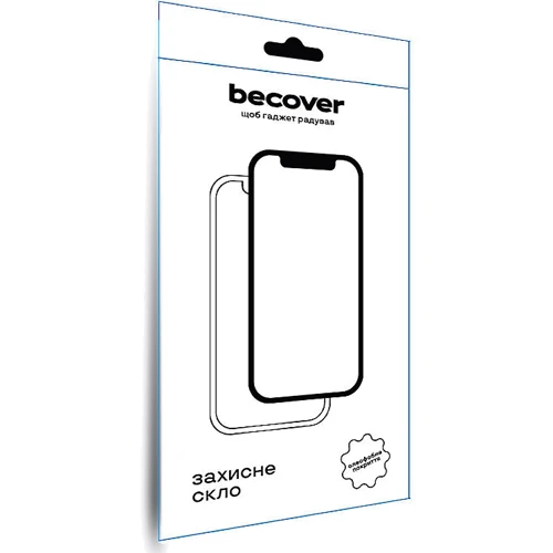 BeCover Tempered Glass 10D Black for Oppo А60 4G / A3 / A3x (712354): Матеріал стекло