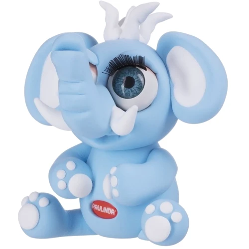 Масса для лепки Paulinda Super Dough Shiny Eyes Слон Jonny глянцевые глаза PL-081377-4: Производитель PAULINDA