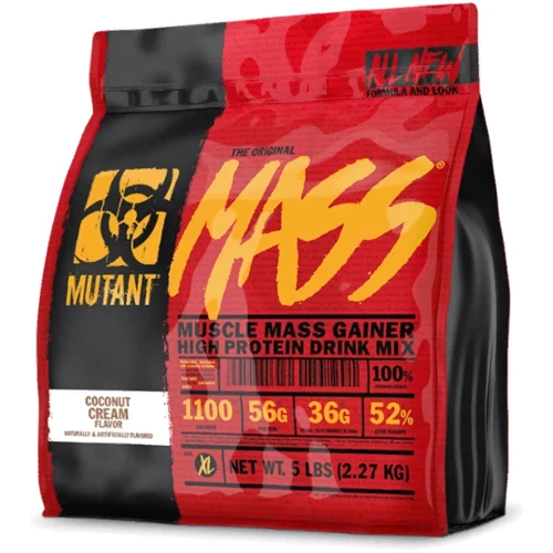 Гейнер Mutant Mass 2270 g /8 servings/ Coconut Cream