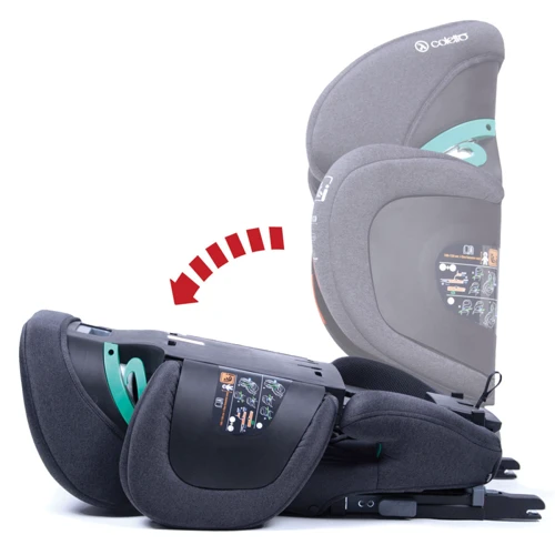 Автокресло Coletto Avola Isofix 15-36 9024-CAI-10 grey: Материалы обшивки трехмерная сетка