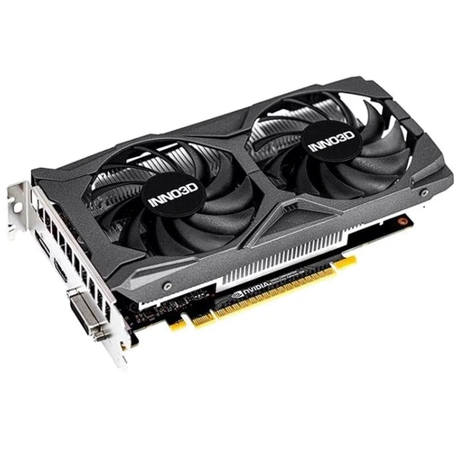 Відеокарта INNO3D GeForce GTX 1650 Twin X2 OC V2 (N16502-04D6X-1720VA30): Обсяг пам'яті, Гб 4