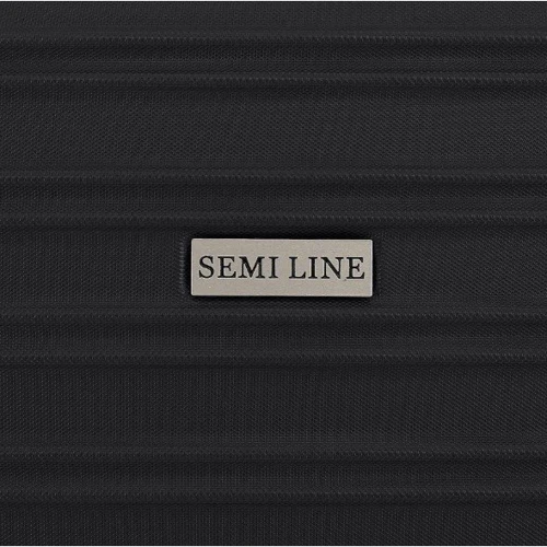 Чемодан Semi Line 20" (S) Black черный (T5636-1): Стиль Повседневный (Casual)