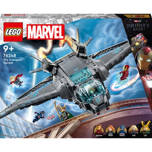 Конструктор LEGO Super Heroes Marvel Квінджет месників (76248)
