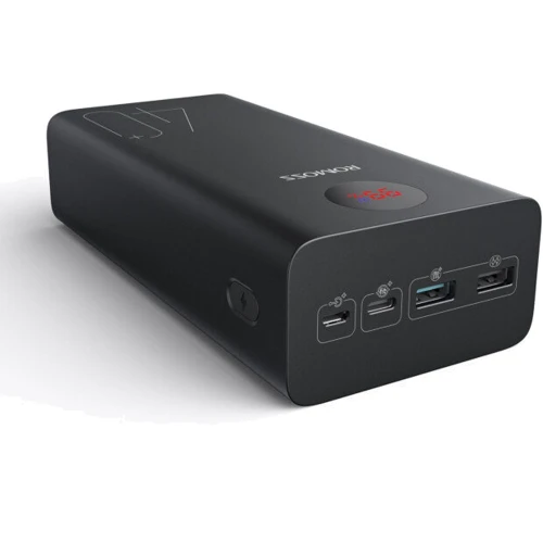 Зовнішній акумулятор Romoss Power Bank 40000mAh 18W PEA40 Black (PEA40-112-2A45): Вбудований кабель немає