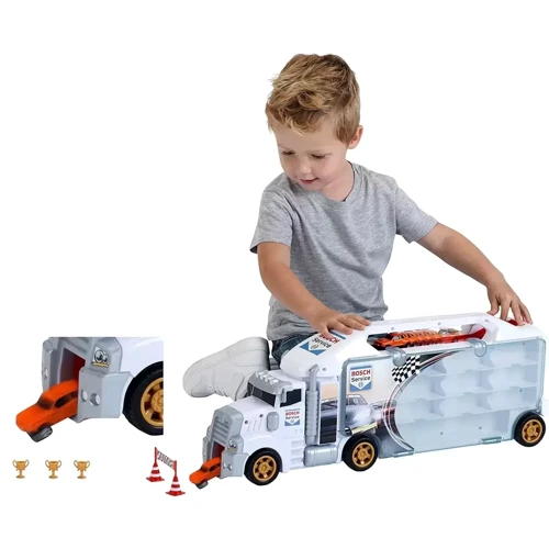 Дитячий набір з вантажівкою-футляром, автовоз Klein Bosch Car Service