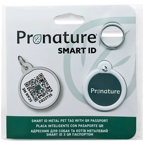 Адресник с QR-паспортом Pronature Smart ID для собак и котов 25 мм (57375)