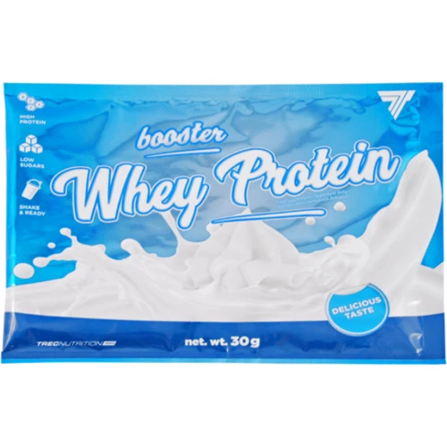 Протеин Trec Nutrition Booster Whey Protein 30 g / 1 serving / caramel - toffee