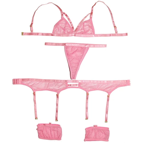 Эротический комплект NDS 5274-6 Pink M/L (23775)