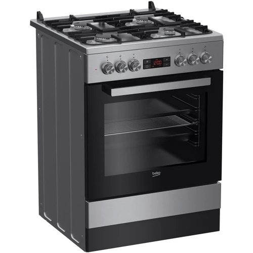 Плита комбінована Beko FSMT61330DXT: Тип пристрою комбінована плита