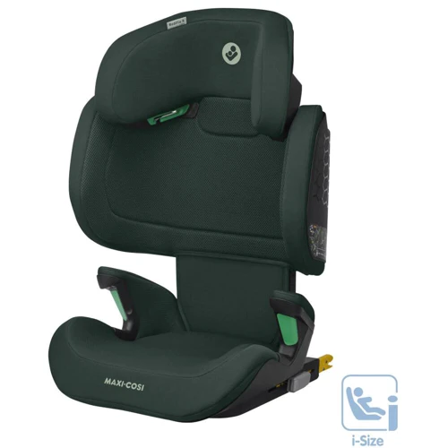 Автокресло MAXI-COSI RodiFix R i-Size Authentic Green (8760490110): Материалы обшивки текстиль