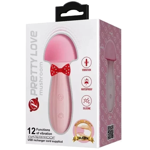 Вибромассажер серии Pretty Love MUSHROOM, BI-014681