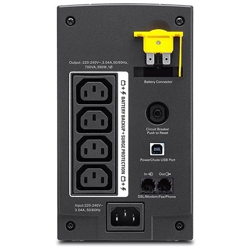 APC Back-UPS 700VA IEC (BX700UI): Производитель APC