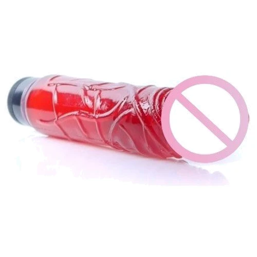 Вибратор BOSS of TOYS Boss Series - Juicy Jelly Multispeed Red, BS6700075