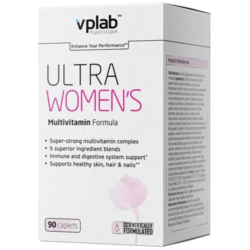 VPLab Ultra Women's Multivitamin Formula Мультивитаминная формула для женщин 90 капсул