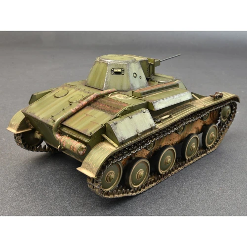 Сборная модель MiniArt Советский легкий танк Т-60, поздний, горьковского автомобильного завода с интерьером (MA35232) фото 15