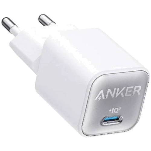 Зарядное устройство ANKER Wall Charger USB-C PowerPort 511 Nano III 30W White (A2147G21)