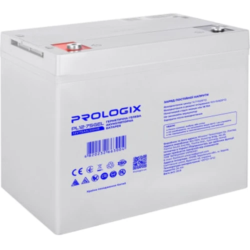 Prologix 12V - 75Ah GEL (PL12-75GEL)