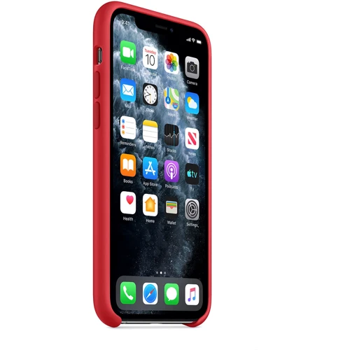 Чехол для iPhone Apple Silicone Case (PRODUCT) Red (MWYH2) for iPhone 11 Pro фото 5