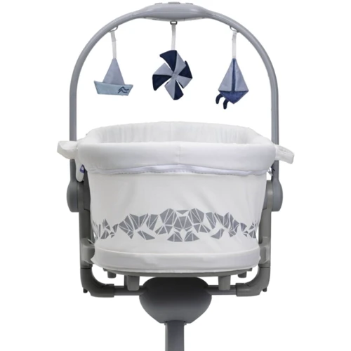 Ліжко-стульчик 5 в 1 Chicco Baby Hug Pro, White Cream (87076.14) фото 7