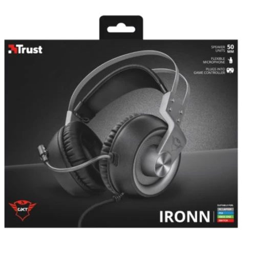 Наушники Trust GXT430 Ironn 3.5 mm Grey (23209) фото 7