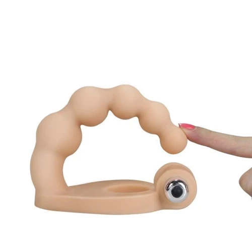 Насадка для двойного проникновения LoveToy The Ultra Soft Bead 6.5''