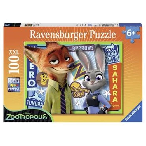 Пазл Ravensburger Зоотрополис 100 элементов (RSV-105991)