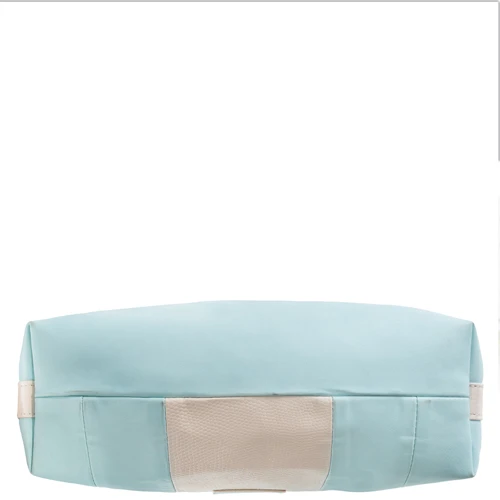 Женская сумка хобо Laskara светло-голубая (LK-10249-sky-blue-cream): Фактура Матовая, Зернистая, Гладкая
