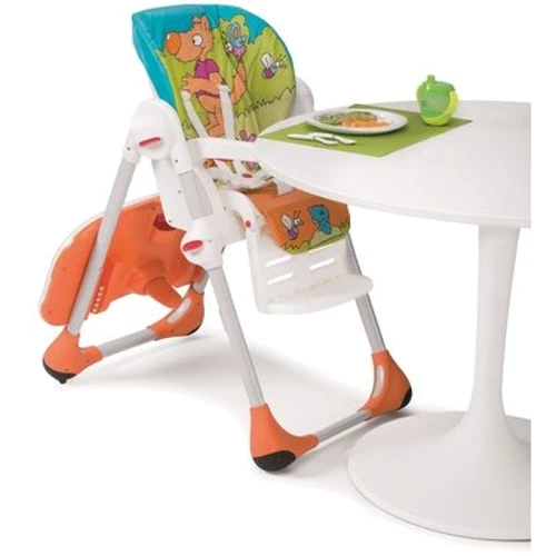 Стульчик для кормления Chicco Polly 2in1 (Artic) 2015 (79065.18): Материал Пластик + Клеенка