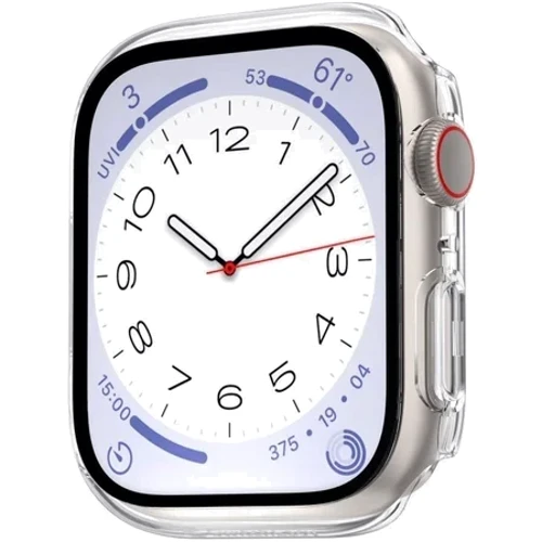 Чехол для Apple Watch Switcheasy Hybrid Case Transparent (SAW2A5089TR22) for Apple Watch 45mm