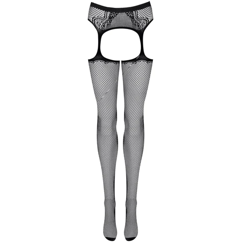 Эротические колготки Obsessive black S232 S/M/L