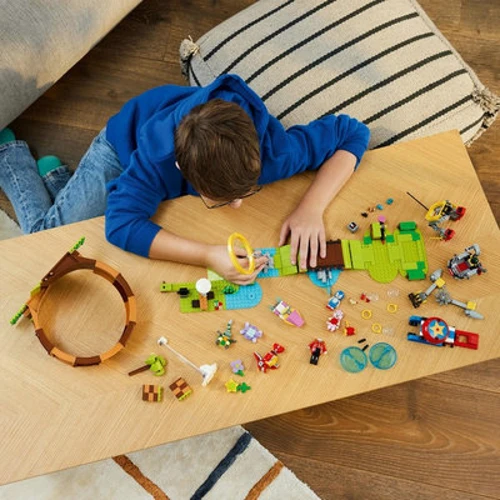 Конструктор LEGO Sonic the Hedgehog Соревнования петли Соника на зеленом холме (76994): Количество деталей, шт. 802