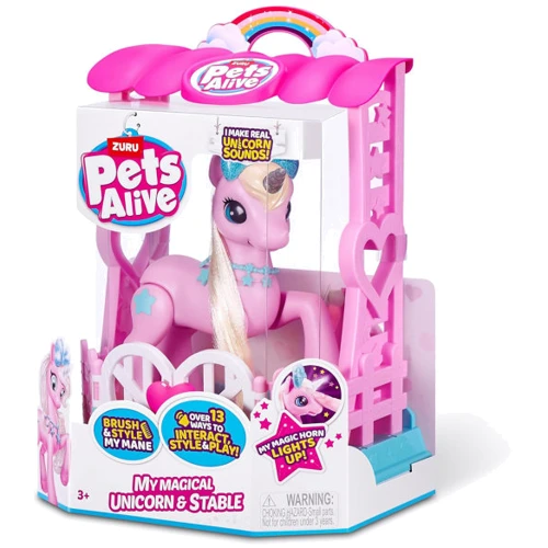 Интерактивный игровой набор Pets Alive S2 Волшебный единорог (9545): Датчики прикосновения