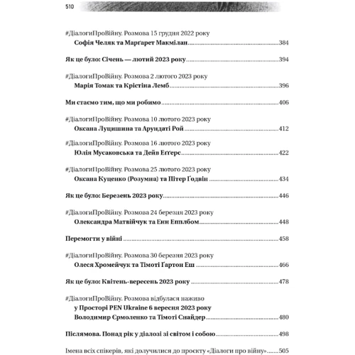 Діалоги про війну: ISBN 978-617-17-0058-1