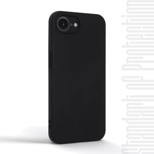 Чехол для iPhone ArmorStandart Matte Slim Fit Camera cover Black for iPhone 16e (ARM76254): Материалы Термополиуретан
