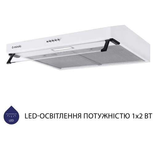Вытяжка Minola HPL 614 WH фото 9